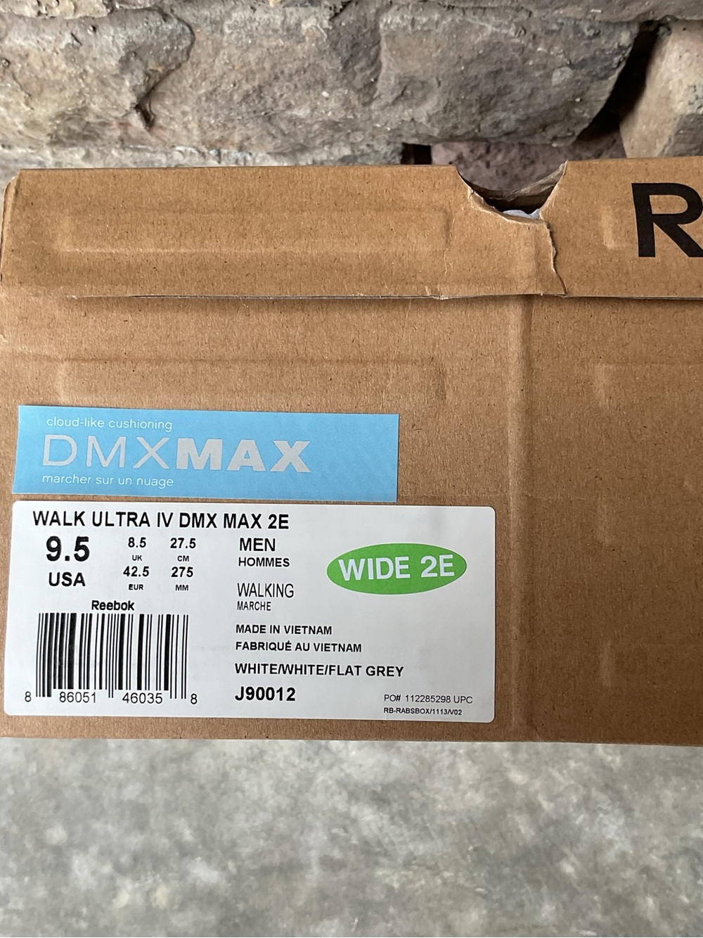 Reebok White Men’s DMX Walk Ultra IV DMX NWT - Picture 4 of 4